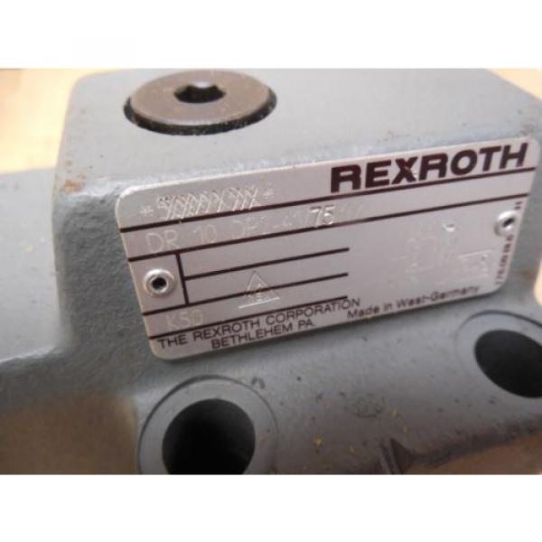 Rexroth Egypt Singapore Hydraulic Valve DR 10 DP2-41/75YM DR10DP24175YM New #2 image