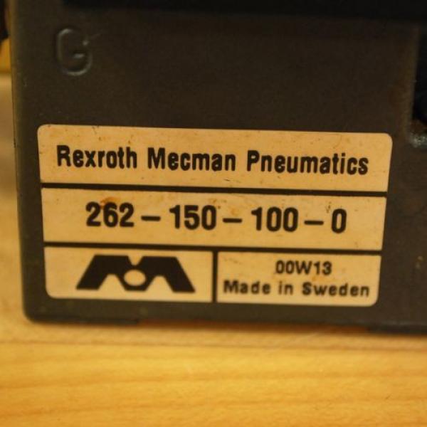 Rexroth 261-108-110-0 Pneumatic Valve, 24 VDC 2W Coil, 049-384-580-2 Valve #4 image