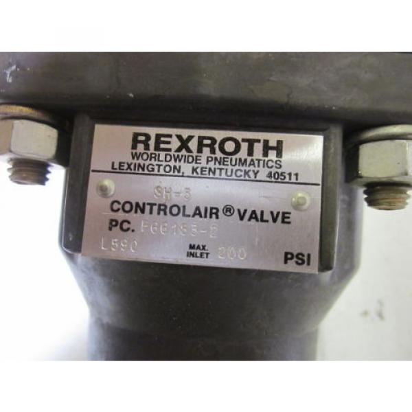 REXROTH SH-3 CONTOLAIR VALVE P66183-2 200PSI USED #4 image