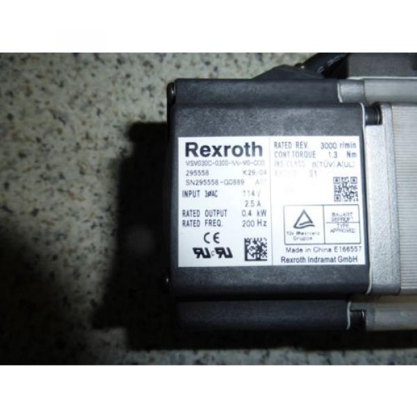Rexroth Bosch MSM030C-0300-NN-M0-CG0 Servo motor #2 image