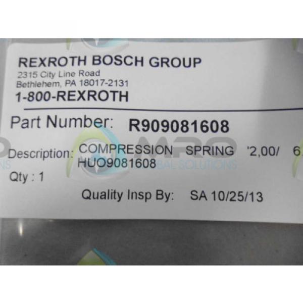 REXROTH Canada Canada R909081608 SPRING *NEW IN ORIGINAL PACKAGE* #1 image