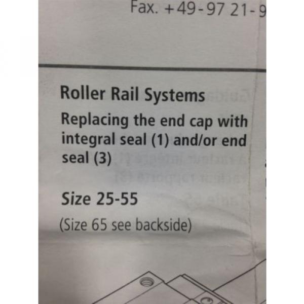 REXROTH Mexico Mexico 1810-510-00 ROLLER RAIL SYSTEM SIZE 55 NEW (I3) #7 image