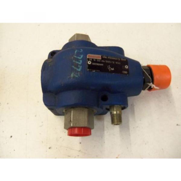 REXROTH DB 15 G2-44/350V/12 W65 VALVE RELIEVE PILOT OPERATED R900388022 USED #1 image