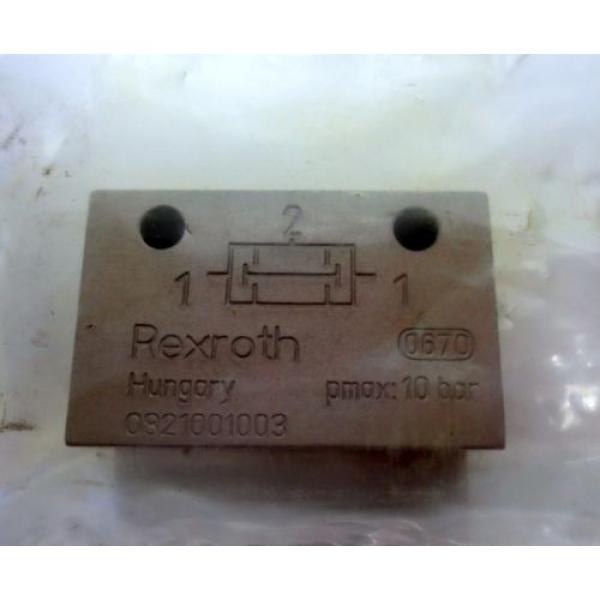 Origin Rexroth Twin pressure valves 0821001003 , Pmax: 10bar #3 image