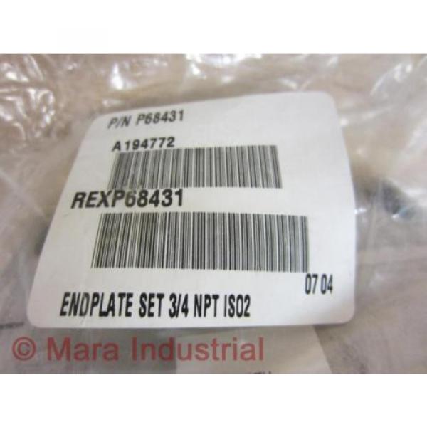 Rexroth Australia Australia Bosch Group P68431 End Plate (Pack of 3) - New No Box #2 image