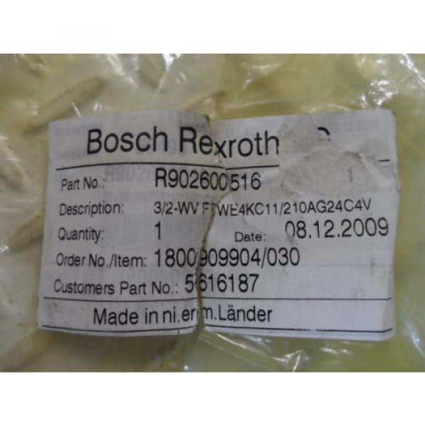 Bosch Rexroth R902600516 control valve Liebherr 5616187 #3 image
