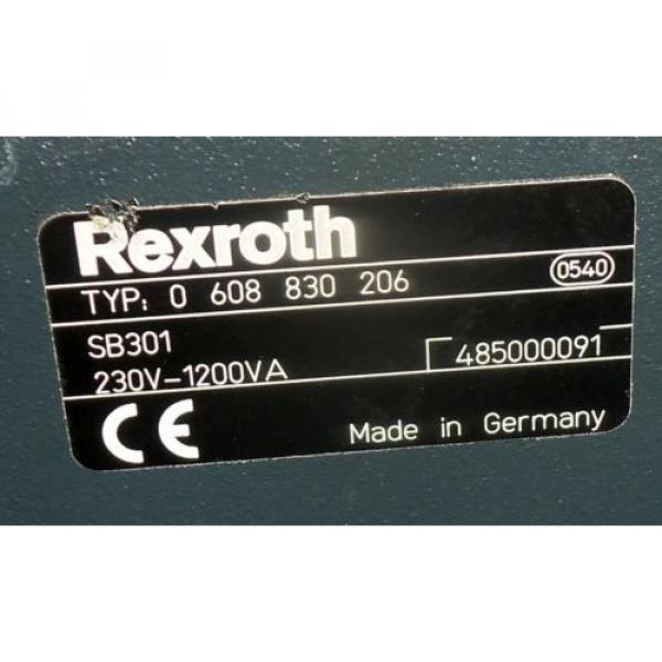 REXROTH Canada India SB301 230V-1200VA SERVO CONTROLLER SYSTEM 0 608 830 206 #6 image