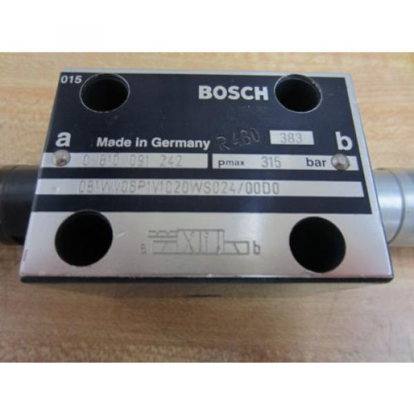 Rexroth Bosch Group 081WV06P1V1020WS024/0000 Valve 383 R480 - Used #2 image