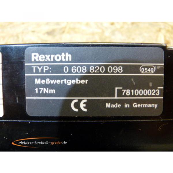 Rexroth Russia Dutch 0 608 820 098 Meßwertgeber mit 0 608 810 021 #3 image