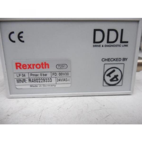 USED Rexroth R480229333 DDL LP04 Series Valve Terminal System Module 0820062101 #4 image