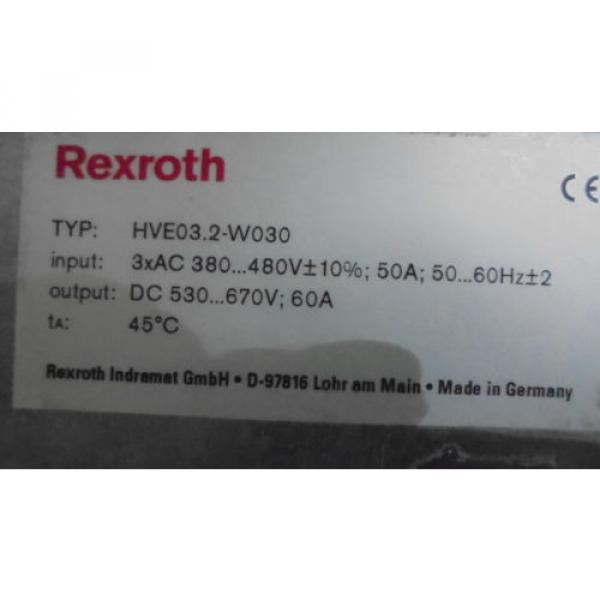 REXROTH INDRAMAT HVE032-W030 SERVO DRIVE Origin NO BOX #1 image