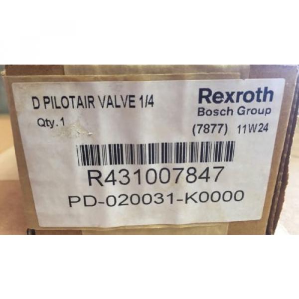 Rexroth PD20031-0000 1/4#034; D Pilotair Valve #4 image