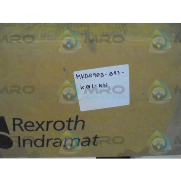 REXROTH Dutch Mexico INDRAMAT MKD090B-047-KG-KN MOTOR  *NEW IN BOX* #1 image