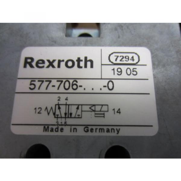 Rexroth Bosch Group 577-706-022-0 Solenoid Operated Valves - Used #5 image