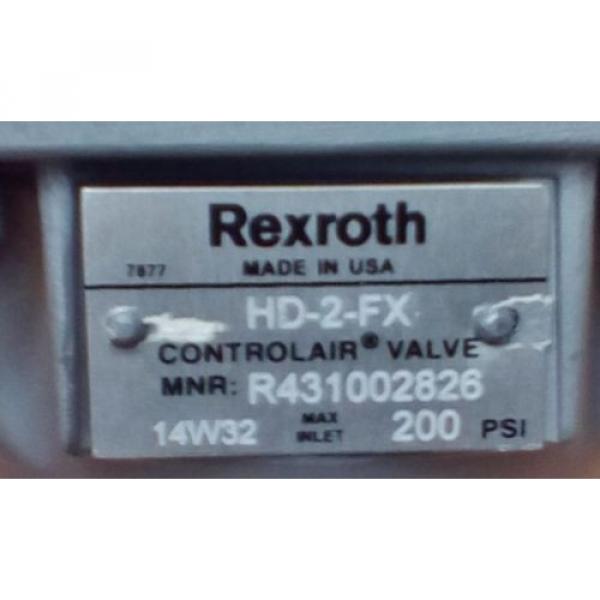 Rexroth Australia Mexico ControlAir Valve Model HD-2-FX R431002826 P50970-4 #4 image
