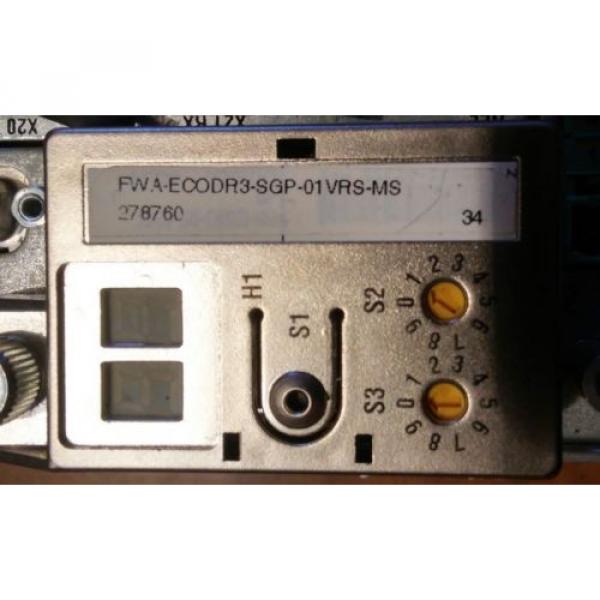 REXROTH INDRAMAT DKC023-040-7-FW SERVO DRIVE W/FWA-ECODR3-SGP-01VRS-MS #4 image