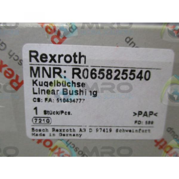 REXROTH R065825540 LINEAR BUSHING Origin IN BOX #2 image