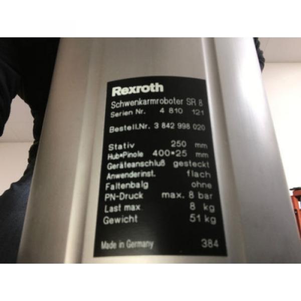 Rexroth Canada Australia Bosch turbo scara SR8 plus Schwenkarmroboter Neuwertig ohne Steuerung #6 image