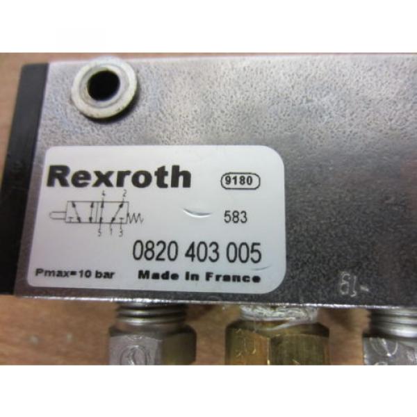 Rexroth Bosch Group 0820403005 Manually Operated Level Valve - Used #7 image