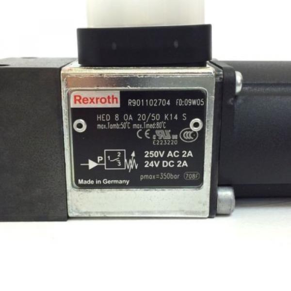 Pressure Russia Singapore Switch Rexroth HED-8-OA-20/50-K14S, HED8OA2050K14S #2 image