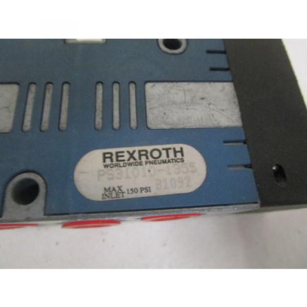 REXROTH PS31010-1355 PNEUMATIC VALVE AS PICTURED Origin NO BOX #2 image