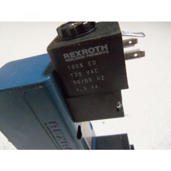 REXROTH GT-010062-02424 SOLENOID VALVE USED #5 image