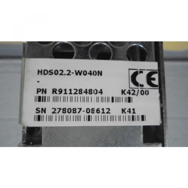 REXROTH INDRAMAT HDS022-W040N SERVO DRIVE RECONDITIONED #2 image