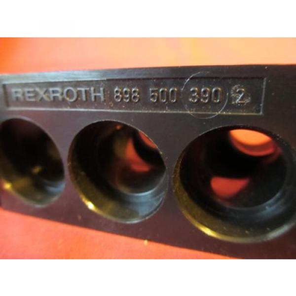 Rexroth Dutch Egypt 898 500 3902, R432013811, P67701 Manifold Inlet Segment, Bosch 7877-08-W #10 image