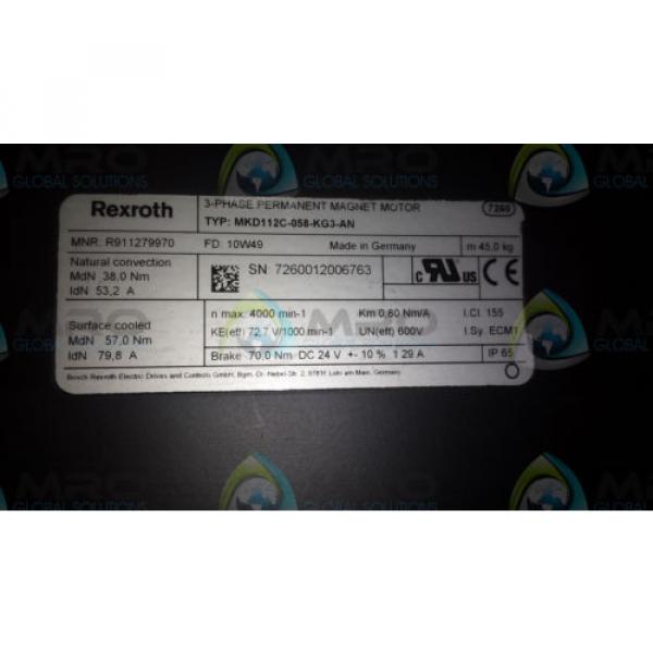 REXROTH Russia Germany MKD112C-058-KG3-AN *NEW IN BOX* #1 image