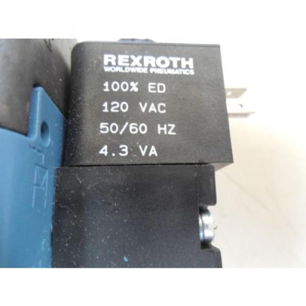 REXROTH CERAM VALVE R432006265 150 MAX PSI 120V COIL NIB #5 image