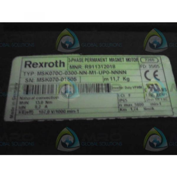 REXROTH Greece Germany MSK070C-0300-NN-M1-UP0-NNNN *NEW IN BOX* #2 image