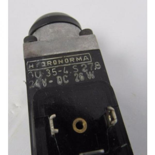 REXROTH Italy India 4 WE 6 D51/OFAG24NZ4 F28 24V DC 26W HYDRONORMA VALVE * USED * #5 image