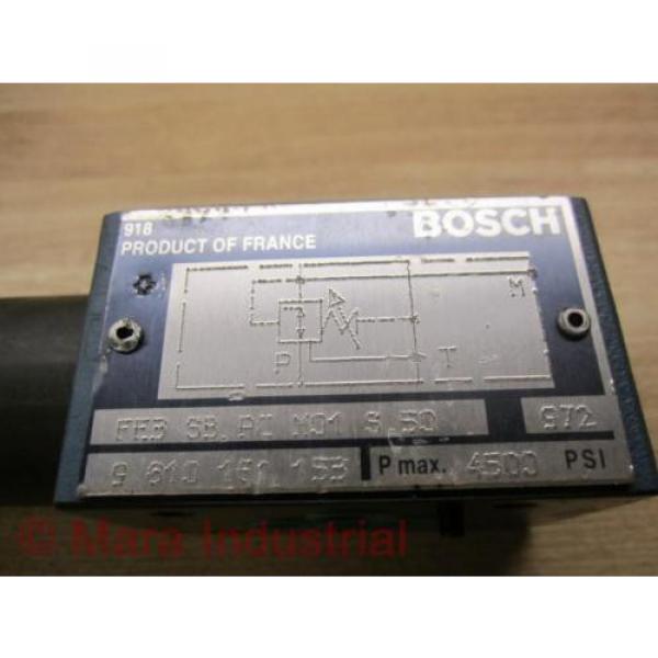 Rexroth Bosch FE3 SB PC M01 S 50 Valve W/O End Plug - origin No Box #3 image