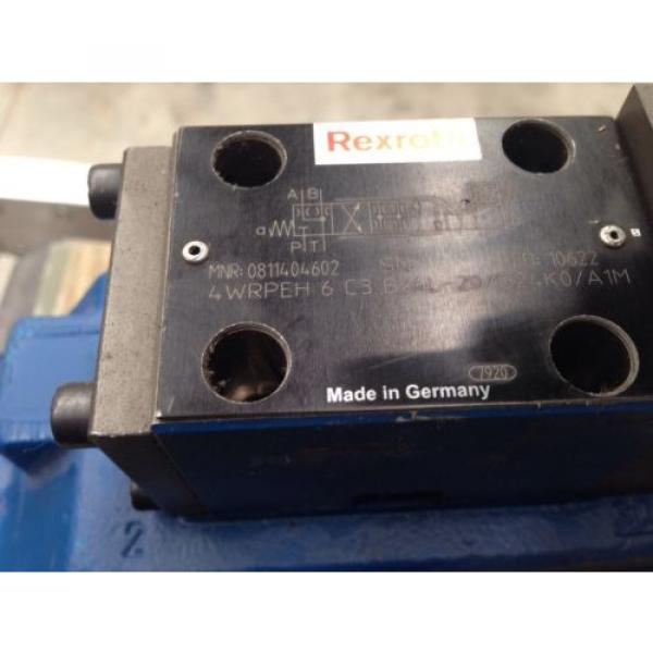 Rexroth China Korea valve 0811404437 model  4WRLE25X370M-3X/G24K0/A1M-812 #4 image