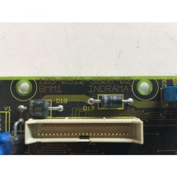 Rexroth Indramat 109-0912-3B06-02 Axis Controller Circuit Board 10909123B0602 #3 image