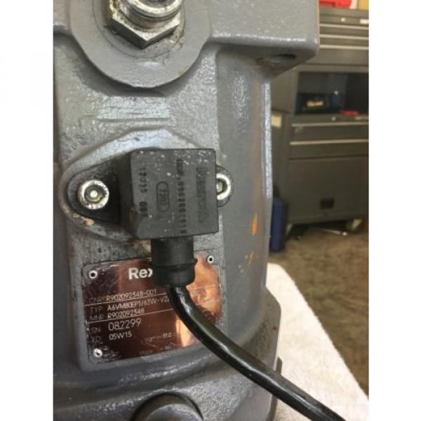 Bosch India Italy Rexroth Variable Displacement Bent Axis Hydraulic Motor R902092348 #4 image