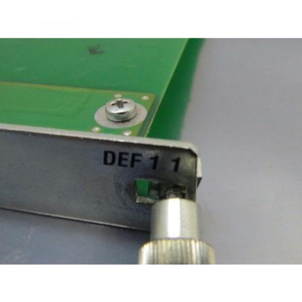 Rexroth Canada Japan Indramat DEF 1.1 PC Board #9 image