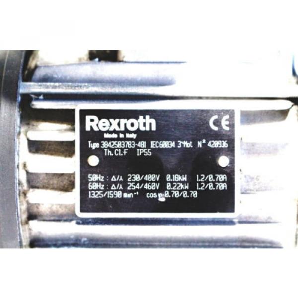 Bosch/Rexroth 3842503783-481 Getriebemotor #4 image
