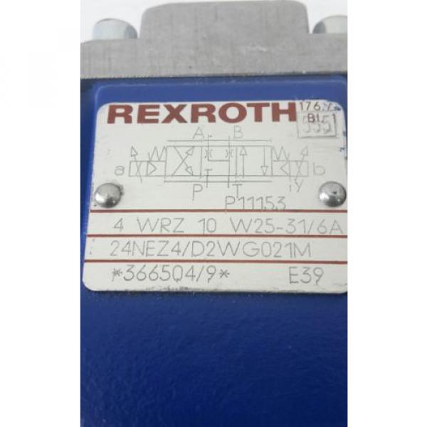 Rexroth 4WRZ10 Proportionalventil vorgesteuert  proportional valve 704035 #3 image