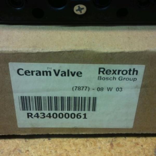 Rexroth ceram valvesset of 2R434000061/GS02001204141 origin #2 image