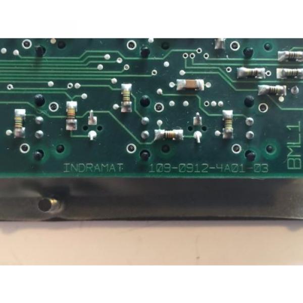 Rexroth Canada Germany Indramat 109-0912-4A01-03 Axis Control Circuit Board 10909124A0103 #4 image