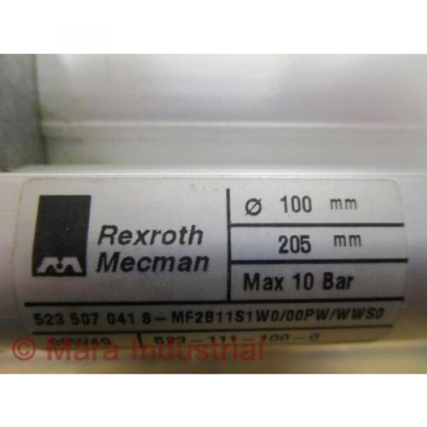 Rexroth Singapore USA Mecman 523-111-100-0 Cylinder - New No Box #3 image