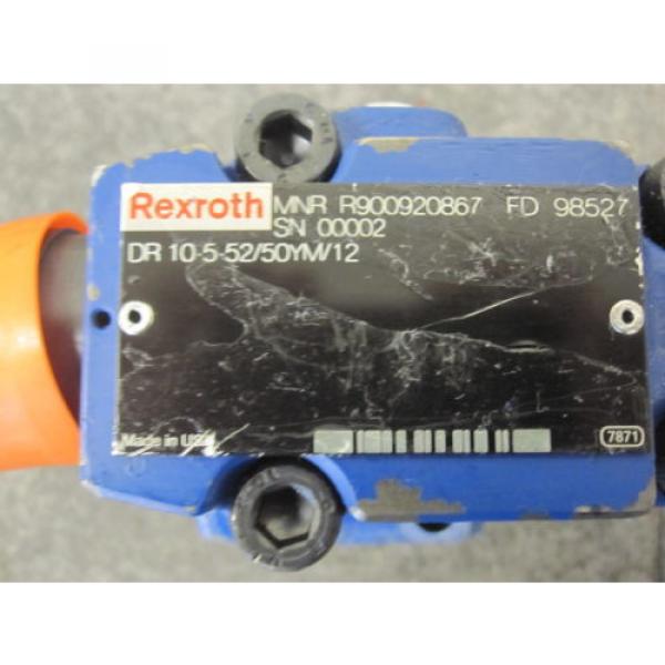 NEW Russia Dutch REXROTH PRESSURE REDUCING VALVE # DR10-5-52/50YM/12 # R900920867 #4 image