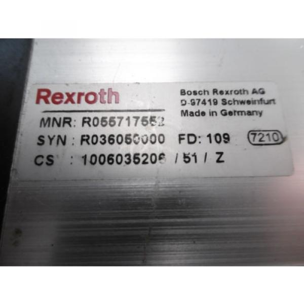 Bosch Rexroth Compactmodul Linearführung Länge 84cm R055717552 #6 image