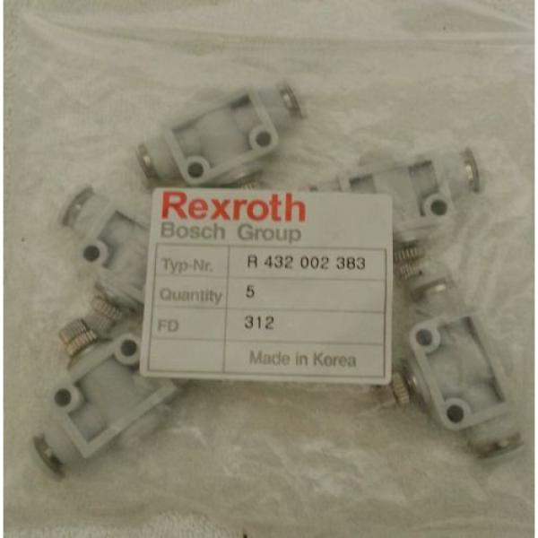 Rexroth Bosch R432002383 Flow Control Valve QR1-S-DBS-D014 Package of 5 - NOS #1 image