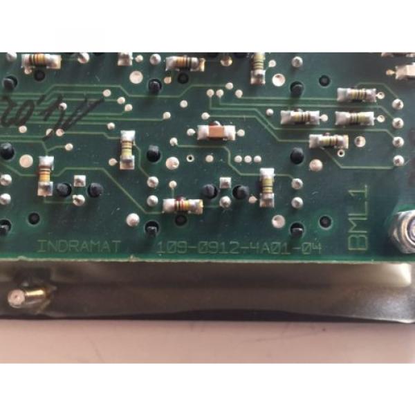 Rexroth Indramat 109-0912-4A01-04 Axis Control Circuit Board 10909124A0104 #4 image