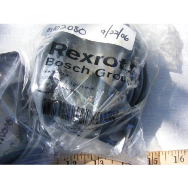 Rexroth Russia USA 120 VAC Lighted Connector Coil and 6 ft Cable #1 image