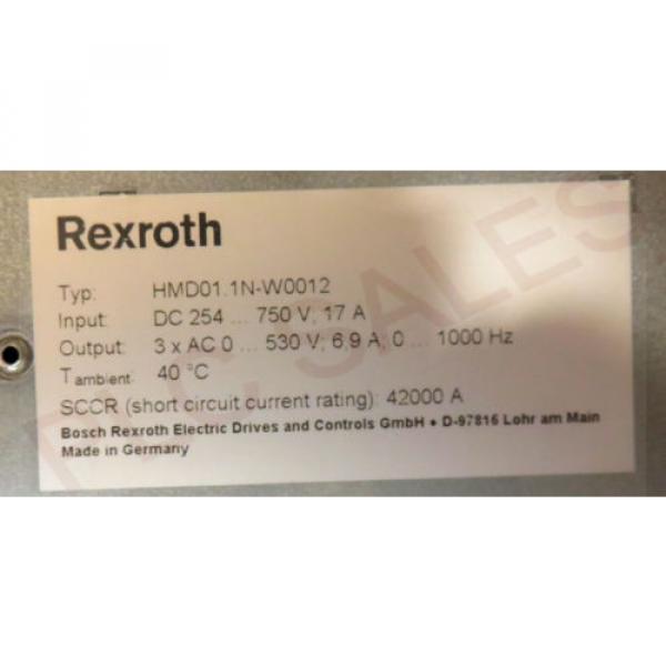 BOSCH REXROTH HMD011N-W0012-A-07-NNNN  |  Indradrive M Servo Module  Origin #5 image
