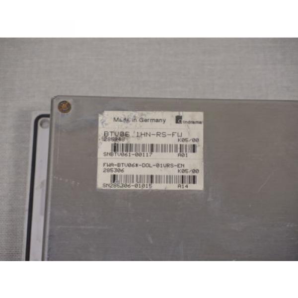 Indramat Greece France Rexroth System 200 BTV06.1HN-RS-FW panel #10 image