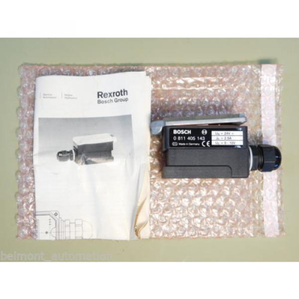BRAND USA Greece NEW - Bosch Rexroth 0 811 405 143 Proportional Plug Amplifier #1 image
